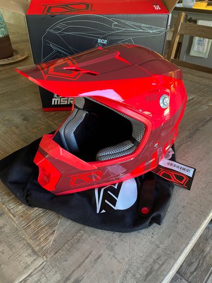 MSR SC2 Helmet, Red, Large Size