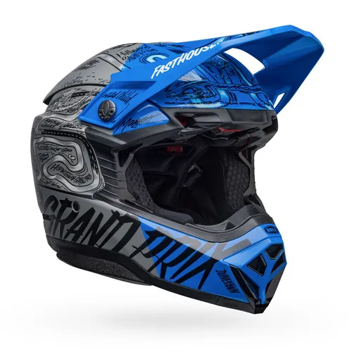 NEW BELL MOTO 10 HELMET - FASTHOUSE DID 23