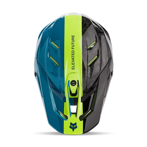 NEW FOX V3 RS HELMET - MAUI BLUE