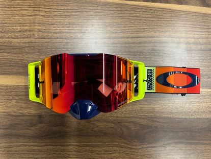 NEW OAKLEY FRONT LINE GOGGLES - TLD GRAPH YELLOW