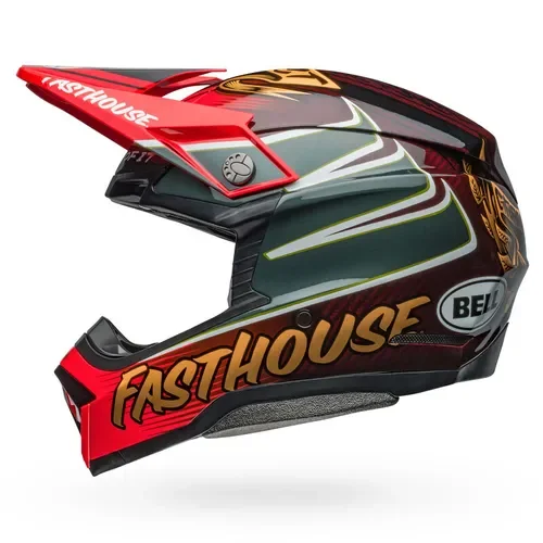 NEW BELL MOTO 10 HELMET - FASTHOUSE DID 24