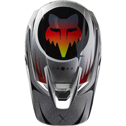 FOX V3 LIMITED EDITION RS SKARZ HELMET MEDIUM