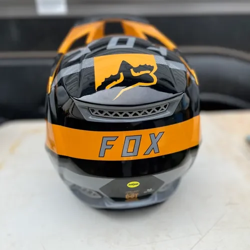 Fox Racing V3 RS Riet Helmet / Size Medium