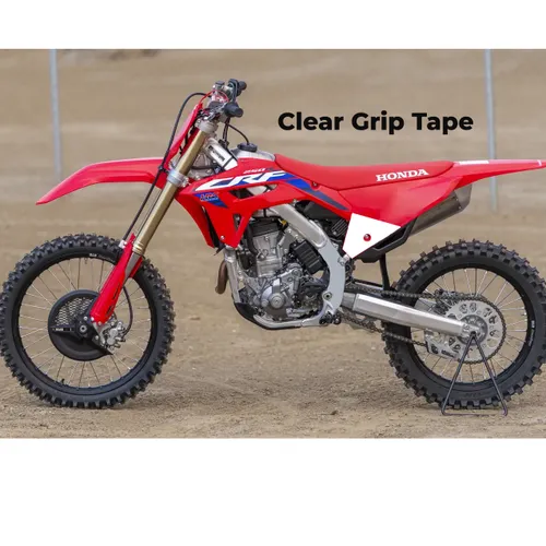Honda Side Plate Grip Tape Clear / Crf250/450r