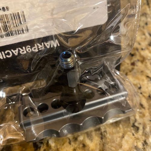 Warp 9 Titanium Rim lock Set 1.60 & 2.15 Rim Size
