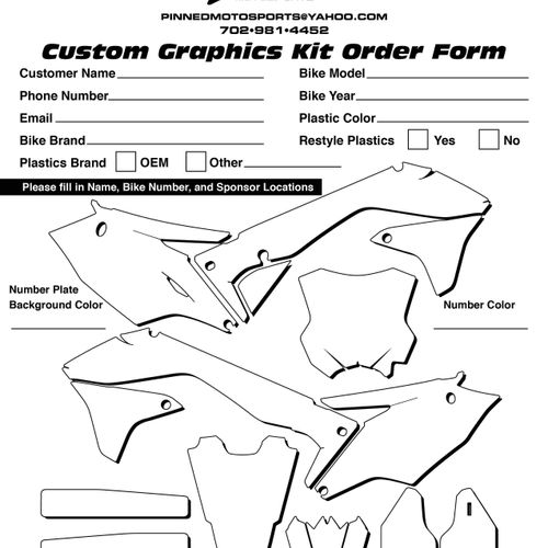 Custom Motocross Graphics 