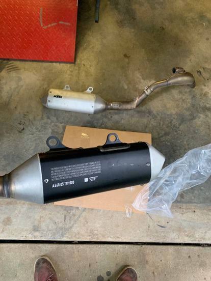 Ktm OEM Exhaust Full System 2023 450SX-F