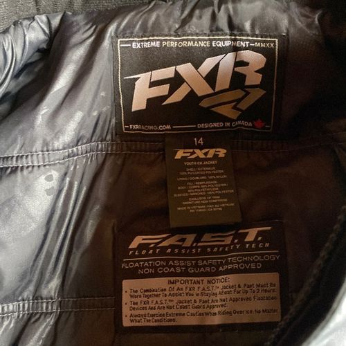 Fxr Snowmobile youth jacket