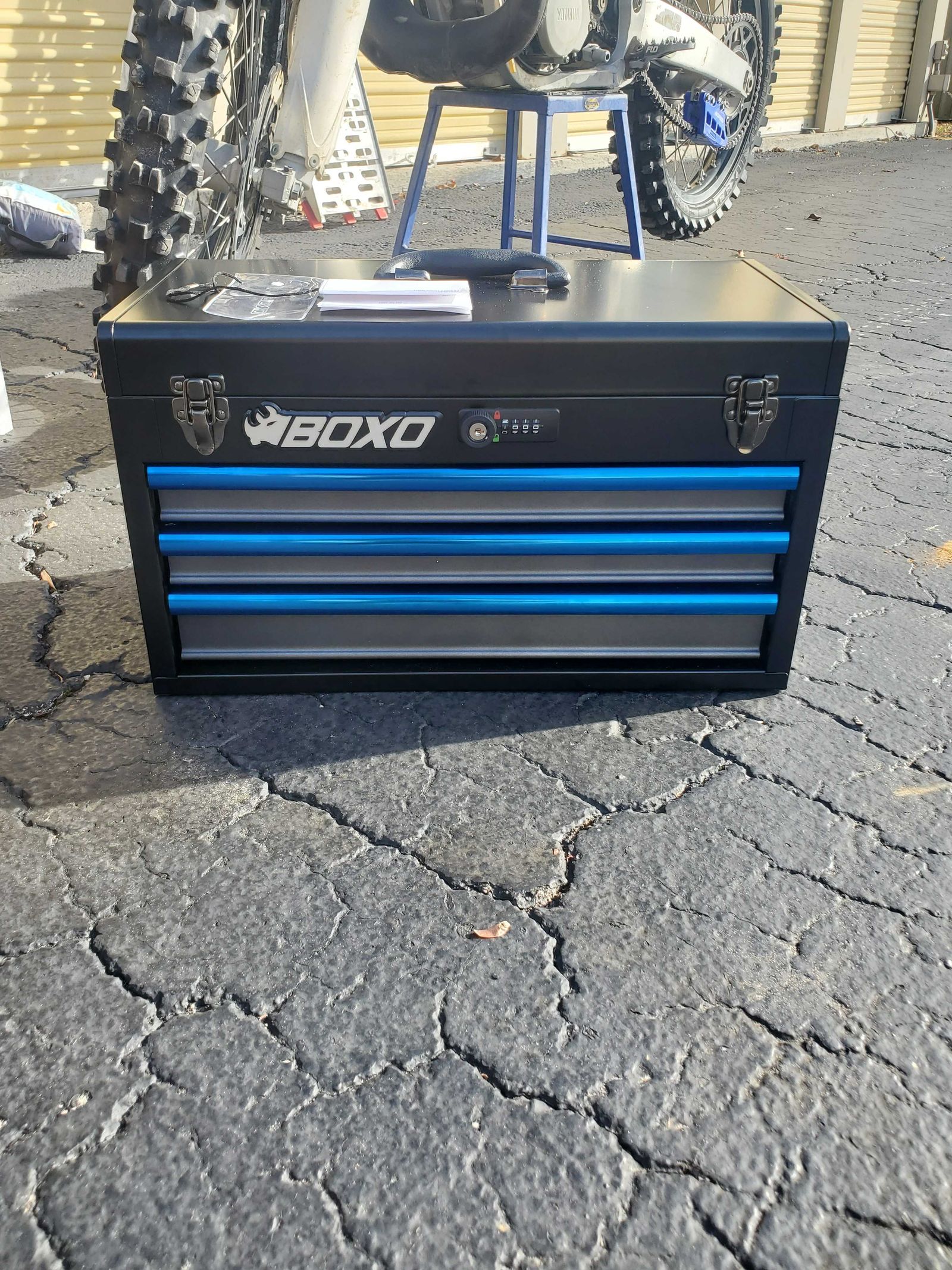 NEW Boxo 3 Drawer Tool Box