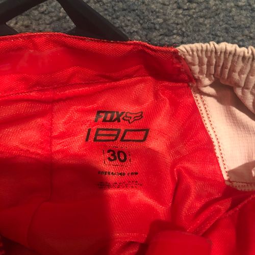 Fox Racing Pants Only - Size 30