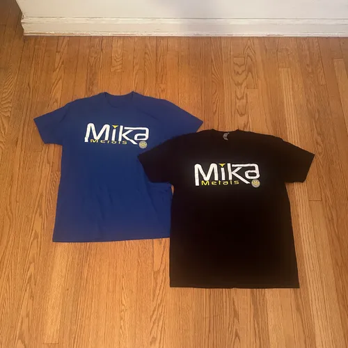 (2) NEW Mika "Original" Tshirts Large