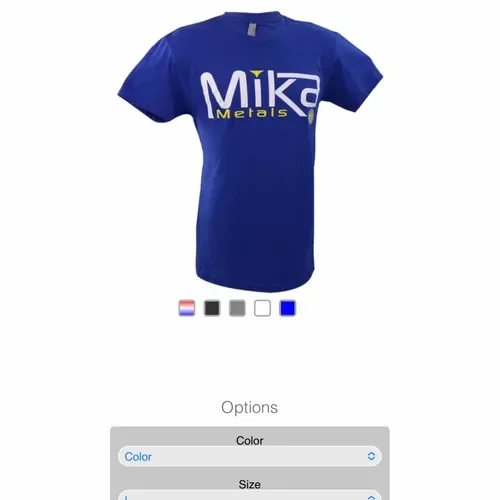 (2) NEW Mika "Original" Tshirts Large