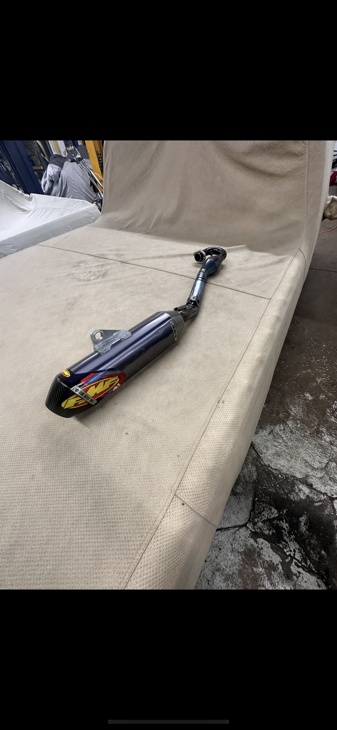 Kawasaki KX250F/X FMF Ti/Carbon Full Exhaust