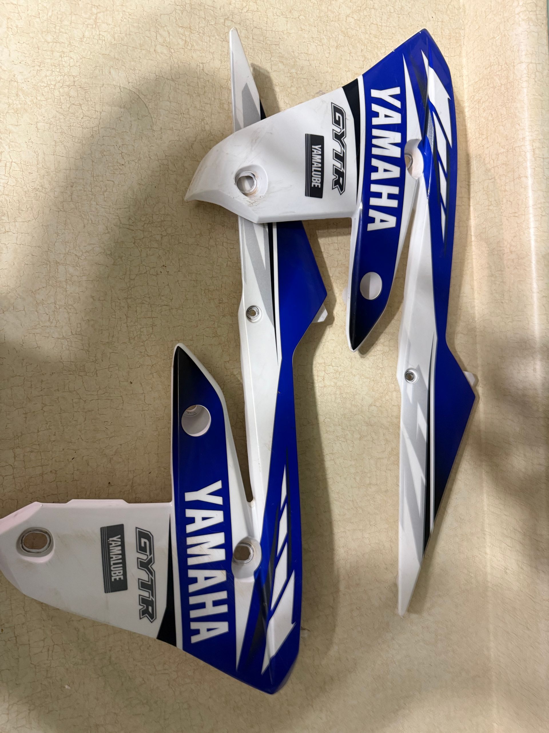 2017 Yamaha YZ 450FX OEM Graphics And Full Plastics Set