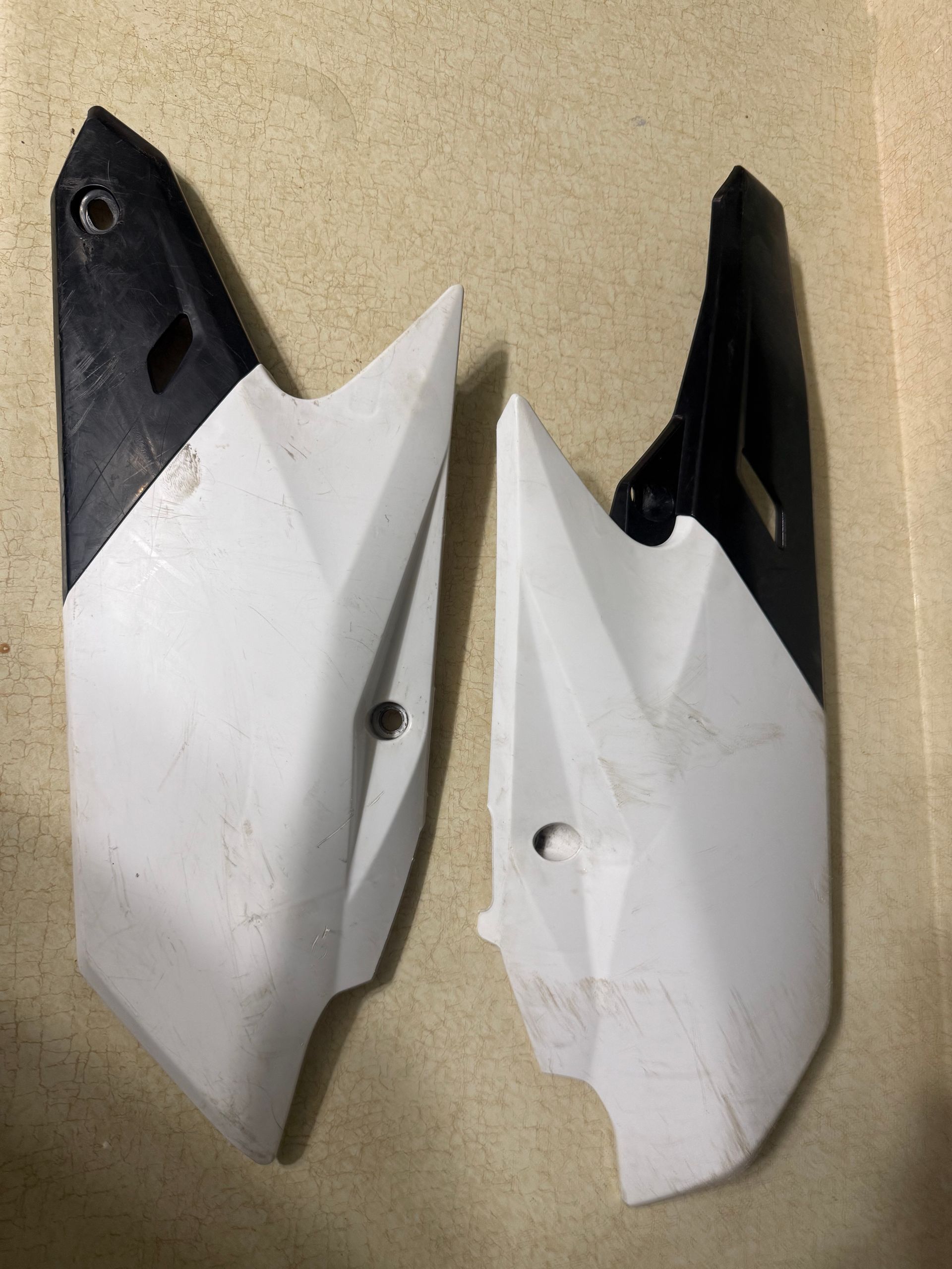 2017 Yamaha YZ 450FX OEM Graphics And Full Plastics Set