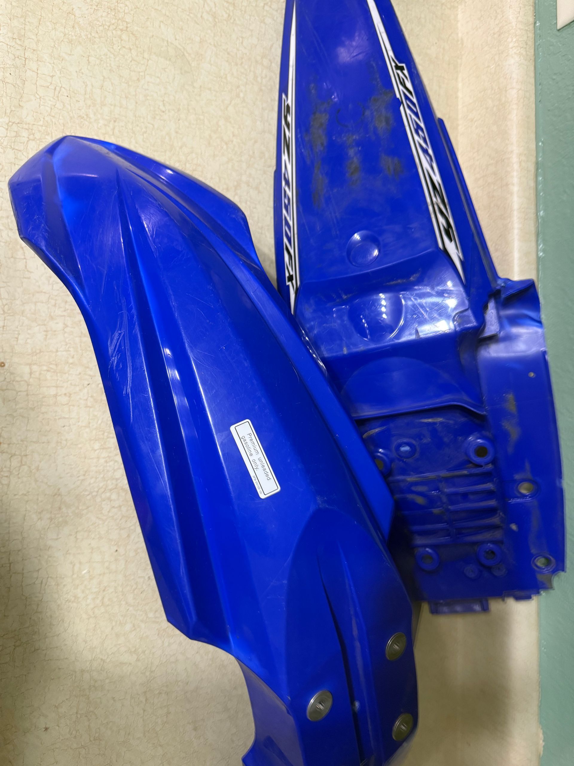 2017 Yamaha YZ 450FX OEM Graphics And Full Plastics Set