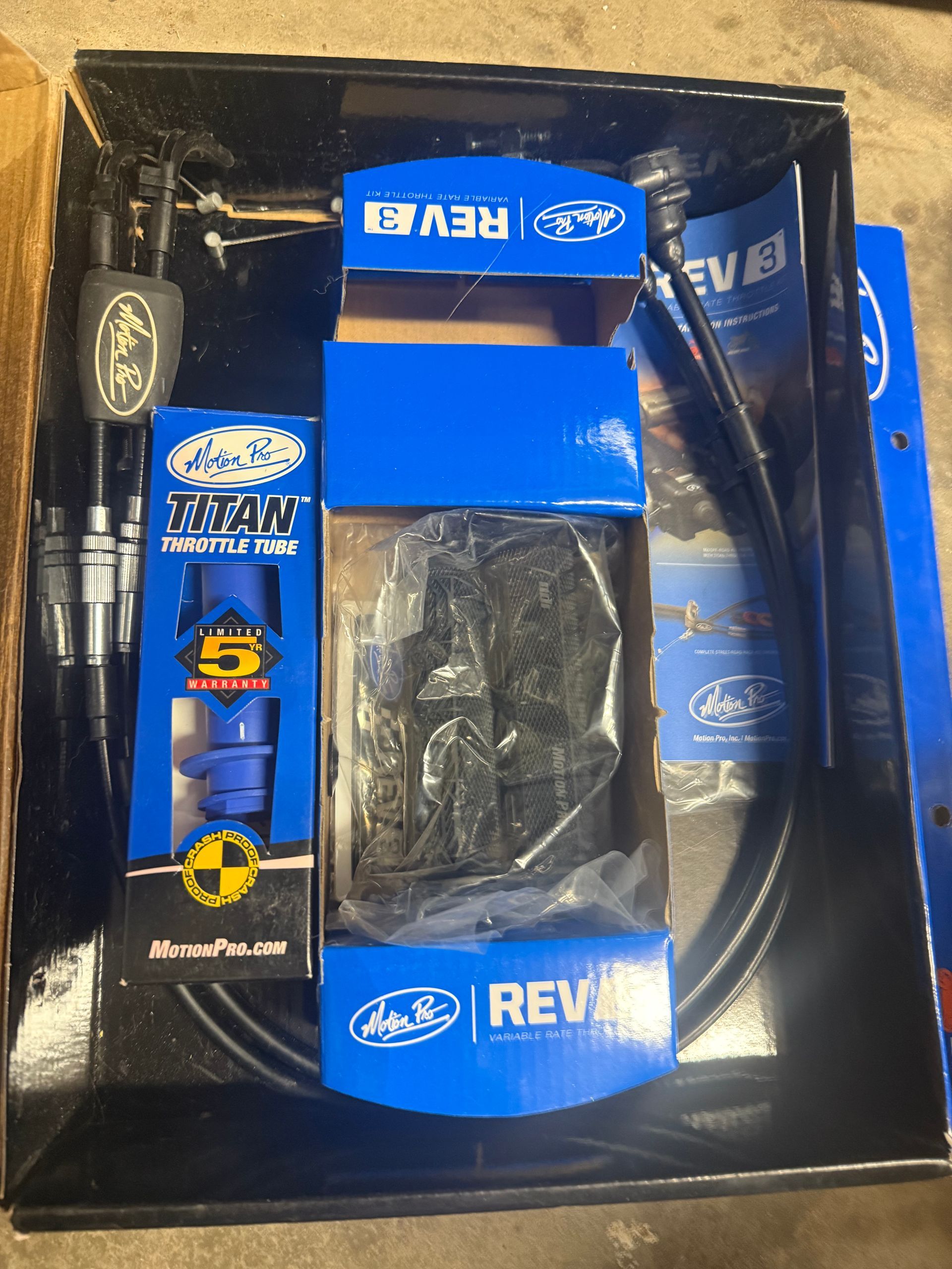 Motion Pro Rev Three Throttle Kit For YZ450FX WR450F YZ450F