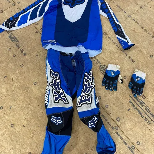 Blue fox motocross gear cheap