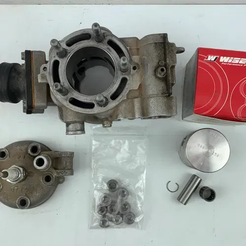 OEM 14-21 Kawasaki KX100 Cylinder / Power Valve / Head / Piston Assembly