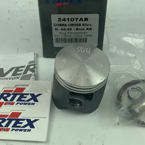 Vertex Cast Replica Piston Kit 24107AB - 44.45mm - For Cobra CX65