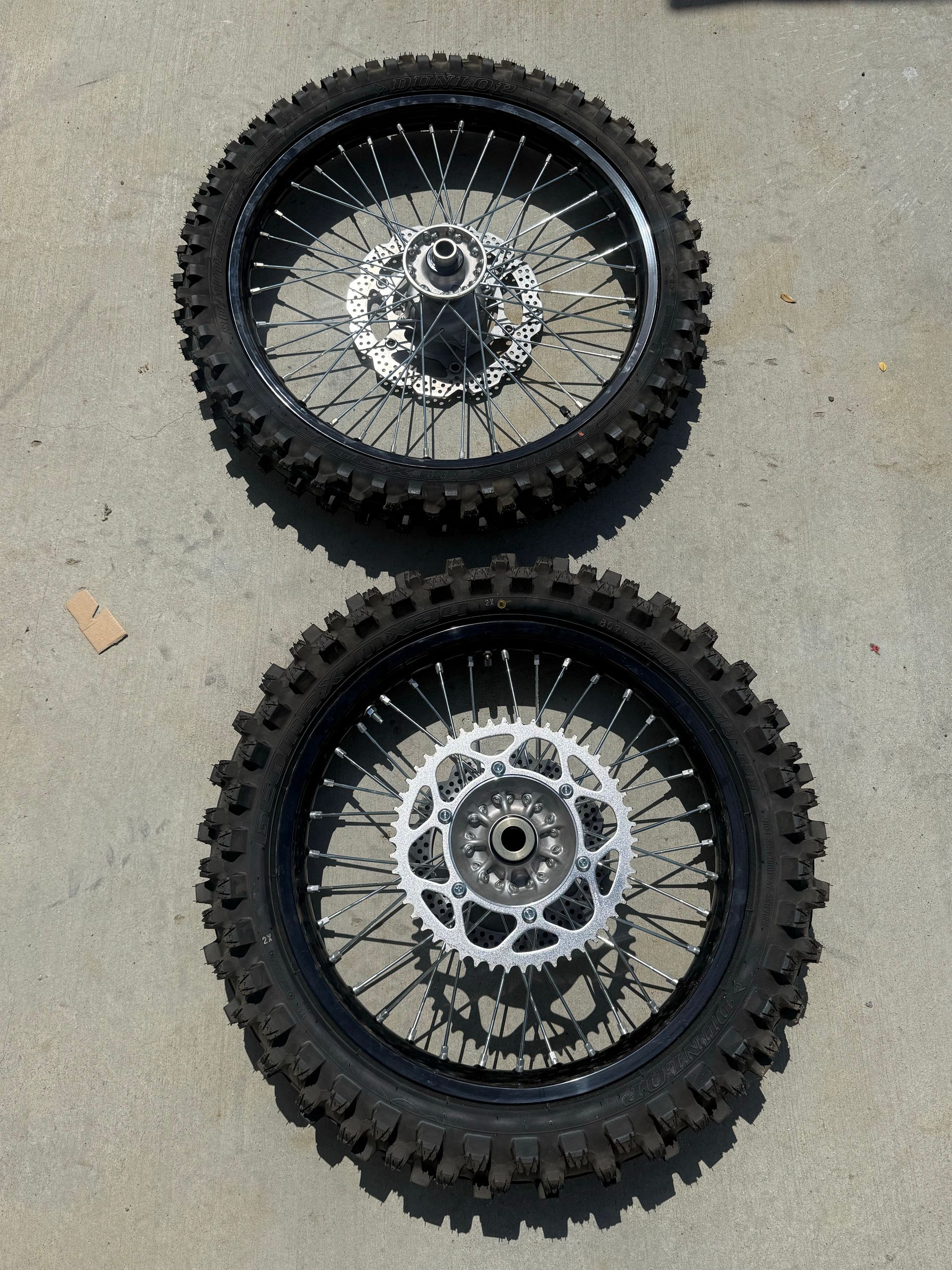 2026 Kx 450 Complete Wheel Sets