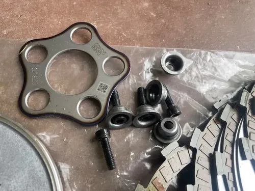 KAWASAKI KX250F KX250 F COMPLETE CLUTCH ASSEMBLY OEM BASKET HUB PLATES