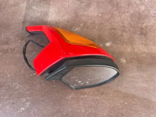 Ducati 749 749S 999 999S OEM Red Right  Rear View Mirror / Turn Signal