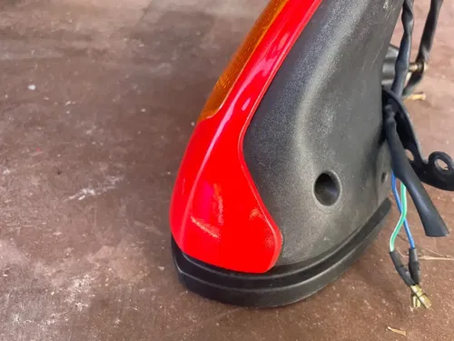 Ducati 749 749S 999 999S OEM Red Right  Rear View Mirror / Turn Signal