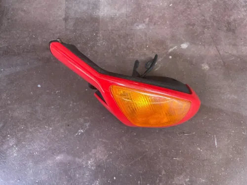 Ducati 749 749S 999 999S OEM Red Right  Rear View Mirror / Turn Signal