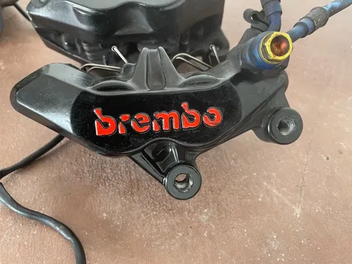 2003 DUCATI 999 OEM RIGHT LEFT FRONT BRAKE CALIPER SET PAIR CALIPERS