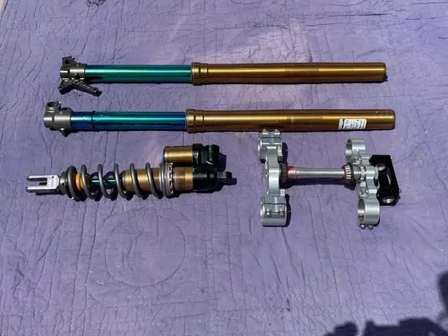 Showa A-Kit forks Shock clamps  Kawasaki 2024 Kx250f from Team Pro Circuit #2