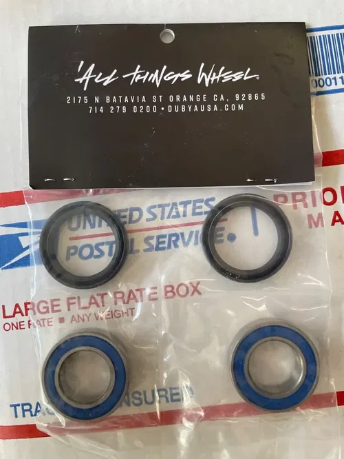 DUBYA USA WHEEL BEARINGS & SEALS NEW Kite Hubs Front #3