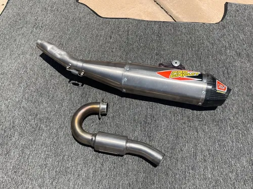 Pro Circuit T-6 Exhaust Kawasaki KX250F FIT 2021 -2024 muffler header titanium