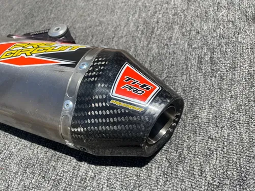 Pro Circuit T-6 Exhaust Kawasaki KX250F FIT 2021 -2024 muffler header titanium
