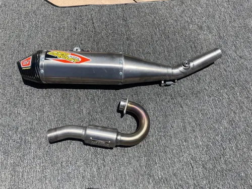 Pro Circuit T-6 Exhaust Kawasaki KX250F FIT 2021 -2024 muffler header titanium