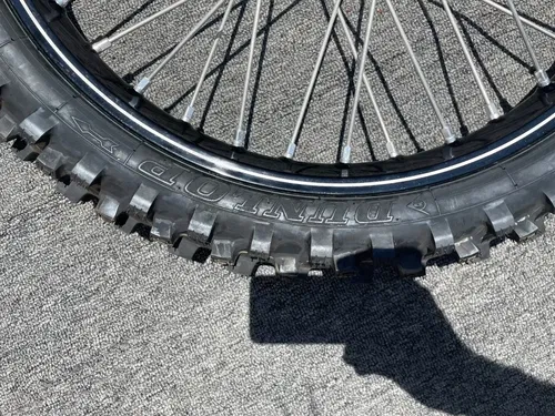 Brand New 2024 KX250 Kite Front Wheel Excel A60 Rim Green Hub Kawasaki tire