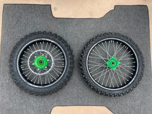 2021-2025 KAWASAKI KX250 KITE WHEEL FRONT REAR EXCEL A60 RIM HUB ROTOR TIRE 4