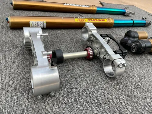 Showa A-Kit forks Shock clamps  Kawasaki 2024 Kx250f from Team Pro Circuit