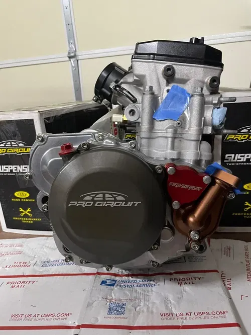 2024 Pro Circuit Kawasaki Kx250 Complete Engine Motor k250f Hinson clutch 3
