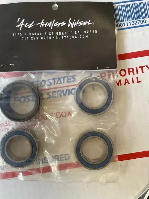 DUBYA USA WHEEL BEARINGS & SEALS NEW Kite Hubs Rear #2