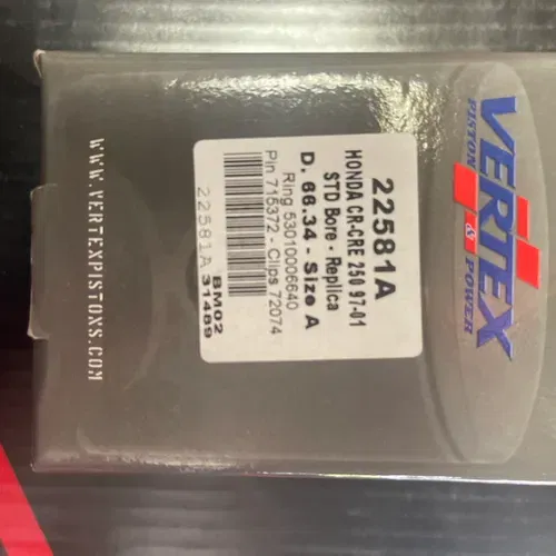 Vertex Piston Replica Honda CR250R