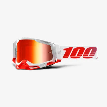 100% RACECRAFT 2® Goggle - St-Kith / Mirror Red Lens