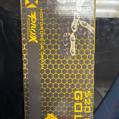 New Prox 520 Gold Mx Chain 120links