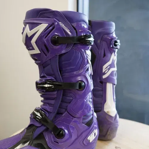 ラベンダー 5/10 Alpinestars Limited Edition 'Laser' Tech 10 Boots