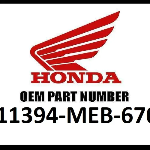 CRANKCASE COVER GASKET 11394-MEB-670 by Honda