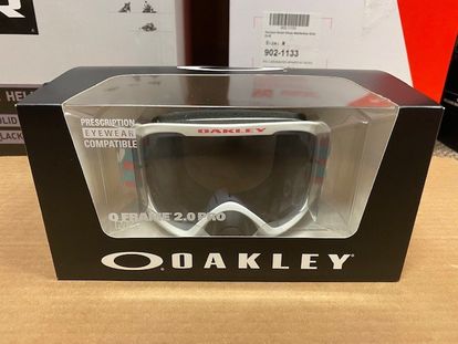 NEW Oakley O Frame 2.0 Pro Mx Chex w/ Light Grey Lens