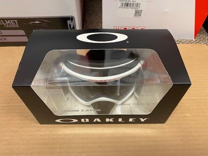 NEW Oakley O Frame 2.0 Pro Mx Chex w/ Light Grey Lens