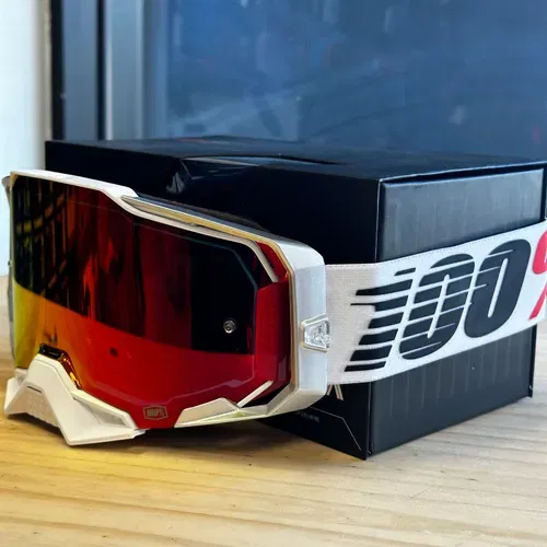 100% Armega Goggles - Lightsaber - Red Mirror