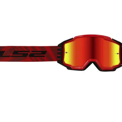 Charger Pro Goggle Red with Red Iridium Lens