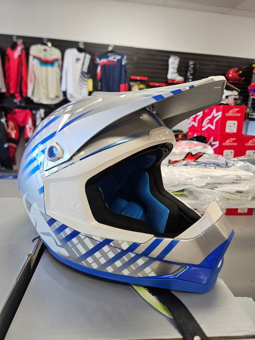 THOR QUADRANT 2 RACE HELMET - BLUE - SIZE XS